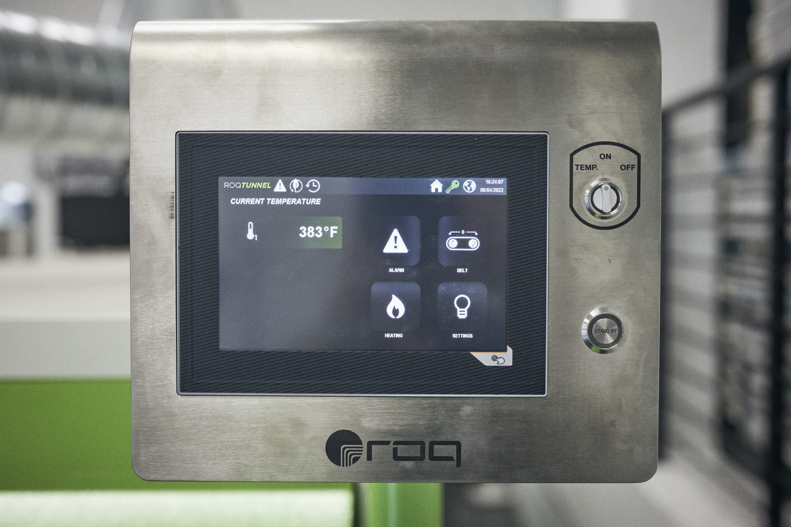 Control Display of ROQ printing press