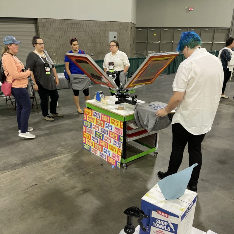 Skills USA Live Printing