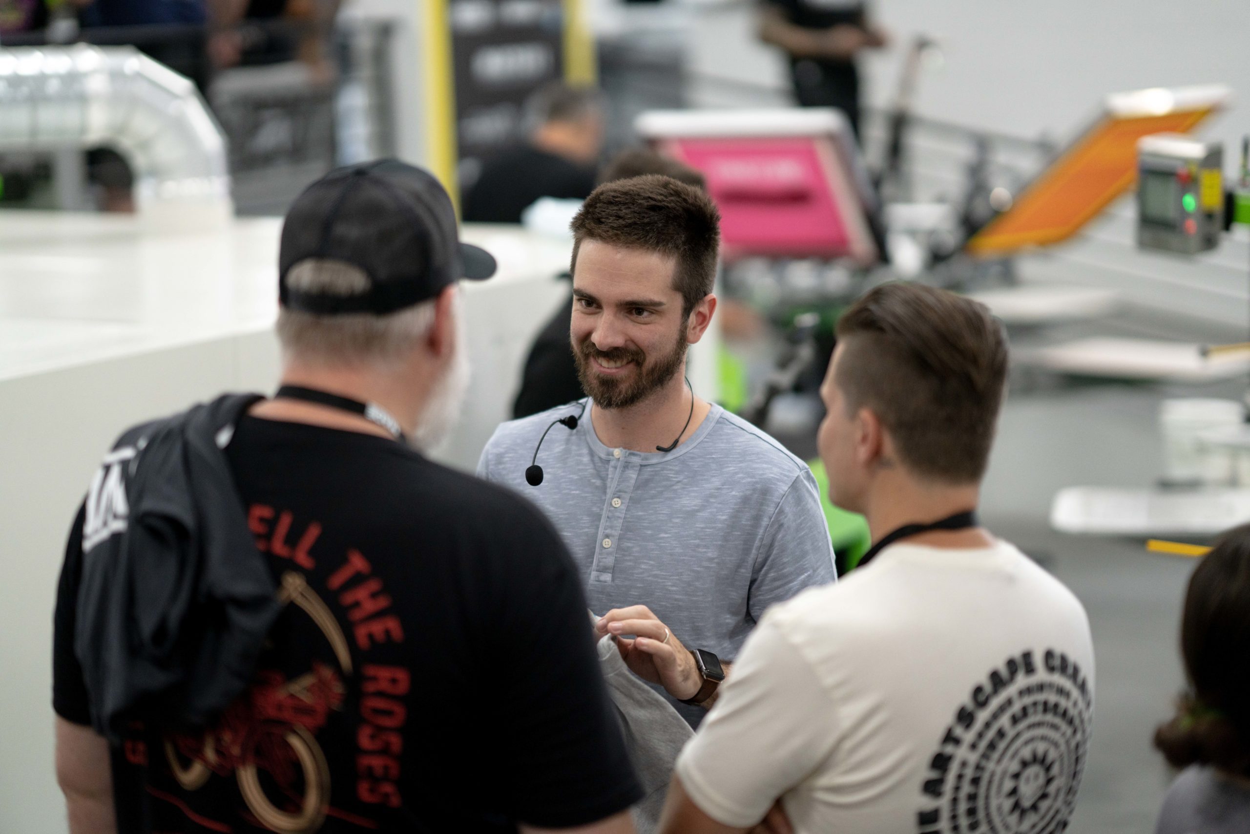 Colin Talking Shop on Retail White