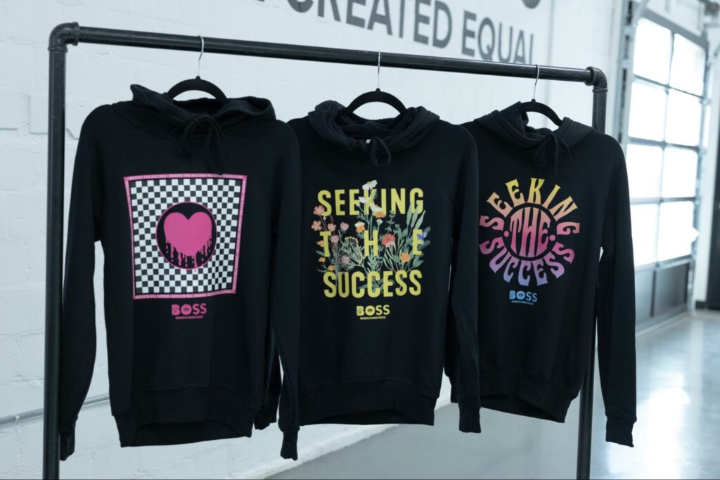 Business of Student Success Black 3749 Hoodies