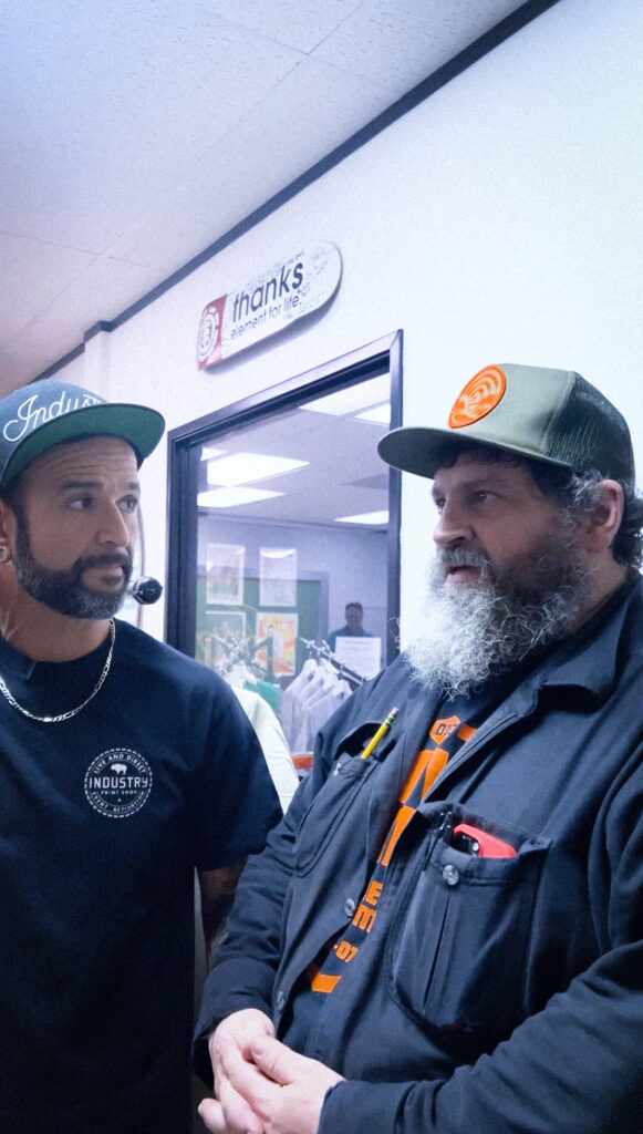 Tony and Draplin