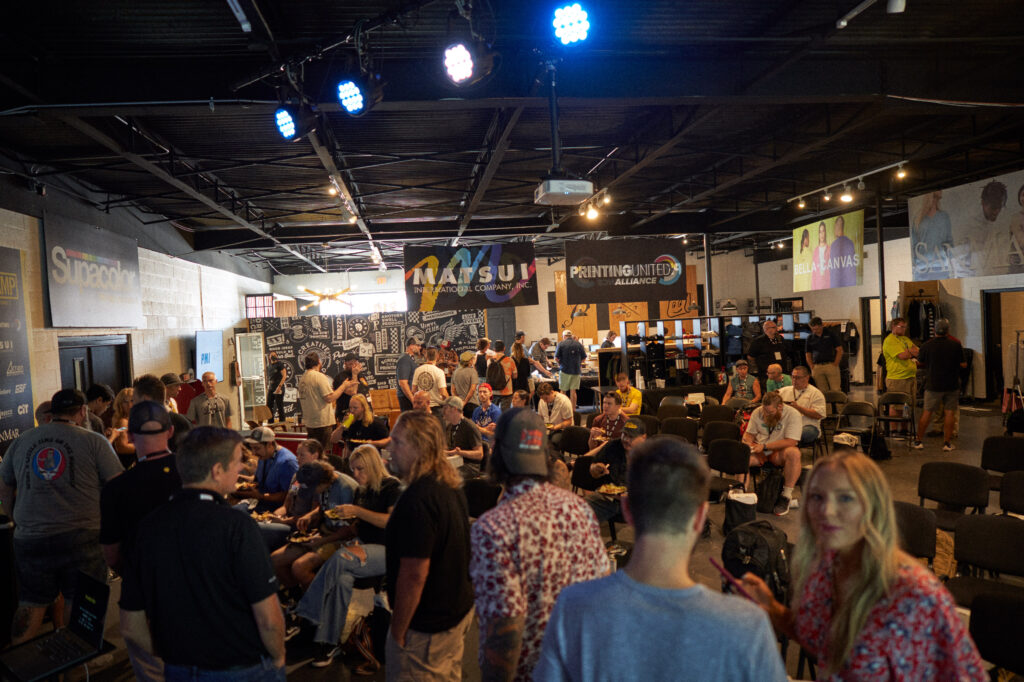 Crowd at printed threads 6 1024x682