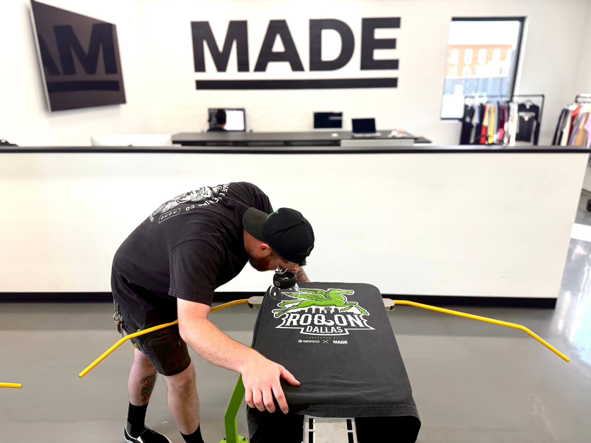 Behind the Print: Classic Rock Print on Bella+Canvas 4810GD Garment Dye